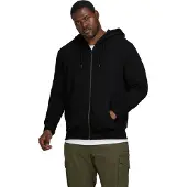 Jack & Jones Plus Size Felpa Con Cappuccio E Zip Semplice