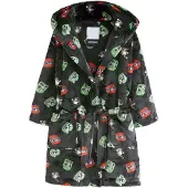 Next Accappatoio verde pastello / rosso / nero / bianco