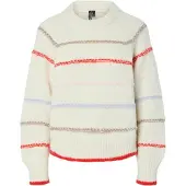 Pieces Pullover A Maglia | Bianco | XL
