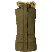 Pepe Jeans per donna. PL4024335 Gilet verde Sarah (M), Casual, Poliestere