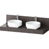 Duravit Console Balcoon rectangulaire, 2 découpes des deux côtés , 1400x550x370mm, BA90610IGIG0000, BA90610IGIG0000