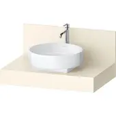 Duravit Console Balcoon rectangulaire, 1 découpe au centre , 800x550x370mm, BA90560IDID0000, BA90560IDID0000
