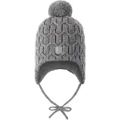 Reima Kid's Nunavut Berretto Bambini (46 cm, grigio)