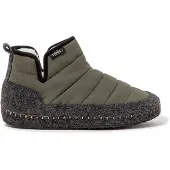Nuvola Nuvola. Ciabatta 'Boot New Wool' verde scuro