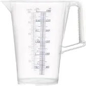 Pressol Caraffa di misurazione 3l scala stampata blu PP - 7084
