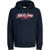Jack & jones Felpa Con Cappuccio Con Logo