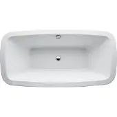 Laufen Baignoire Palomba à encastrer 1800x900x455 blanc, H2328000000001, H2328000000001