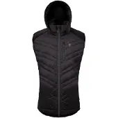Grüezi Bag Lightful DownWool Vest Gilet in piumino Uomo (L, nero/grigio)