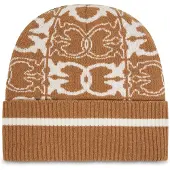 Pinko Cappello in maglia con logo jacquard