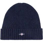 Gant per uomo. 9910023 Cappello di lana blu marino (OSFA), Casual, Navy