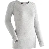 Maier Sports Women's Lena Intimo sintetico Donna (S, grigio)