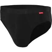 Loeffler Slip Transtex Light Intimo sintetico Uomo (56, nero)