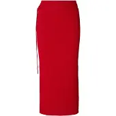 Selected Gonna Midi Donne Rosso XS