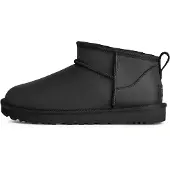 Ugg Stivaletti W CLASSIC ULTRA MINI LTHR donne - Nero - 39