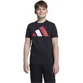Adidas Kid's Bold Tee 160 T-shirt Bambini (176, nero)