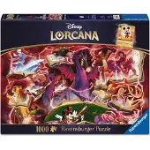 Ravensburger Puzzle Lorcana Rubino Barlumi Del Regno Disney 1000 Pezzi