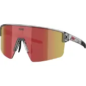 Bliz - Occhiali da sole - P004 Transparent Dark Grey/Brown in Pelle - Grigio