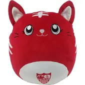 Sevilla Fc Peluche Gatto Morbido 30 Cm