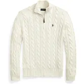 Ralph Lauren per uomo. 710810841015 Maglione in cotone lavorato a maglia beige (M), Casual