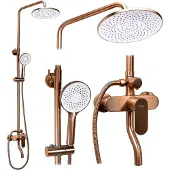 REA Set Doccia Drop Brush Copper