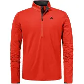 Schöffel Longsleeve Pine Maglia funzionale Uomo (52, rosso)