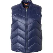 BOSS per donna. 50542453 Gilet blu navy Palattini (44), Casual, Poliestere