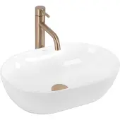 REA Lavabo Da Appoggio Amelia 45 White