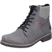 Rieker Stivaletto stringato grigio scuro