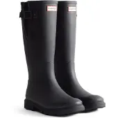 Hunter Field Downpour Adjustable Boot Stivali di gomma (43, nero)