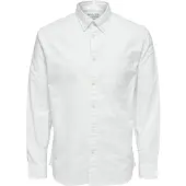 Selected Camicia A Maniche Lunghe Uomini Bianco XL