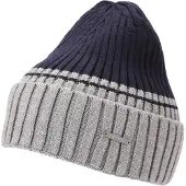 Chillouts Malik Hat Berretto Uomo (One Size, grigio/nero)