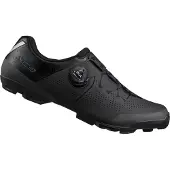 Shimano XC302 Scarpe da ciclismo (45 - Wide, nero)