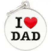 My Family Medaglietta Identificativa Per Animali Domestici I Love Dad