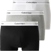 Calvin Klein Boxer MP1 confezione da 3 paia Bianco Nero Grigio taglia