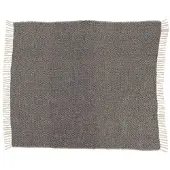 Mylittleplace Plaid, coperte FIORITE - Nero - 125x150 cm