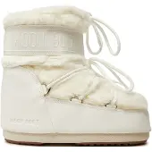 Moon Boot Stivaletto Icon Low in pelle sintetica e pelliccia ecologica