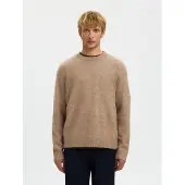 Selected Pullover A Maglia Uomini Grigio S