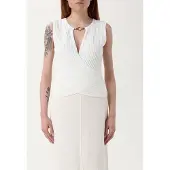 Just cavalli Maglia in viscosa a coste