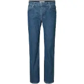 Selected Jeans Straight Fit Donne Blu 29