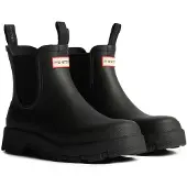 Hunter per donna. FRU0005252 Stivaletti Chelsea neri Elements (43), Nero, Basso, Nessuno, Casual