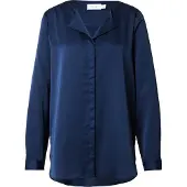 Vila Viellette V-neck Camicia A Maniche Lunghe