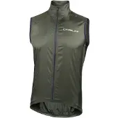Nalini Singh Scirocco Wind Vest Gilet da ciclismo (L, olivia)