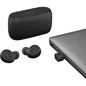 Jabra Cuffie Wireless Evolve2 Buds Ms Usb-a With Wireless Charging Base
