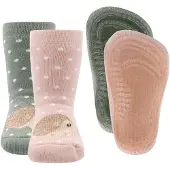 Ewers Calzino canna / cipria / bianco