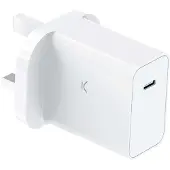 Ksix Caricabatterie Da Parete Usb-c Pps Pd 30w