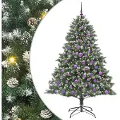 vidaXL Albero di Natale artificiale verde 180 cm