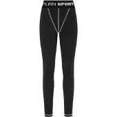 Plein sport Leggings nero / bianco