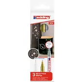 Edding Pennarello 751 Gloss Paint 3 Unità