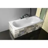 Hak Handelsagentur Koch Vasca JIZERA 150x70x39cm senza piedini, bianco