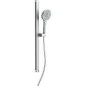 Schutte Set doccia KARIBIK, cromo/grigio chiaro, ovale